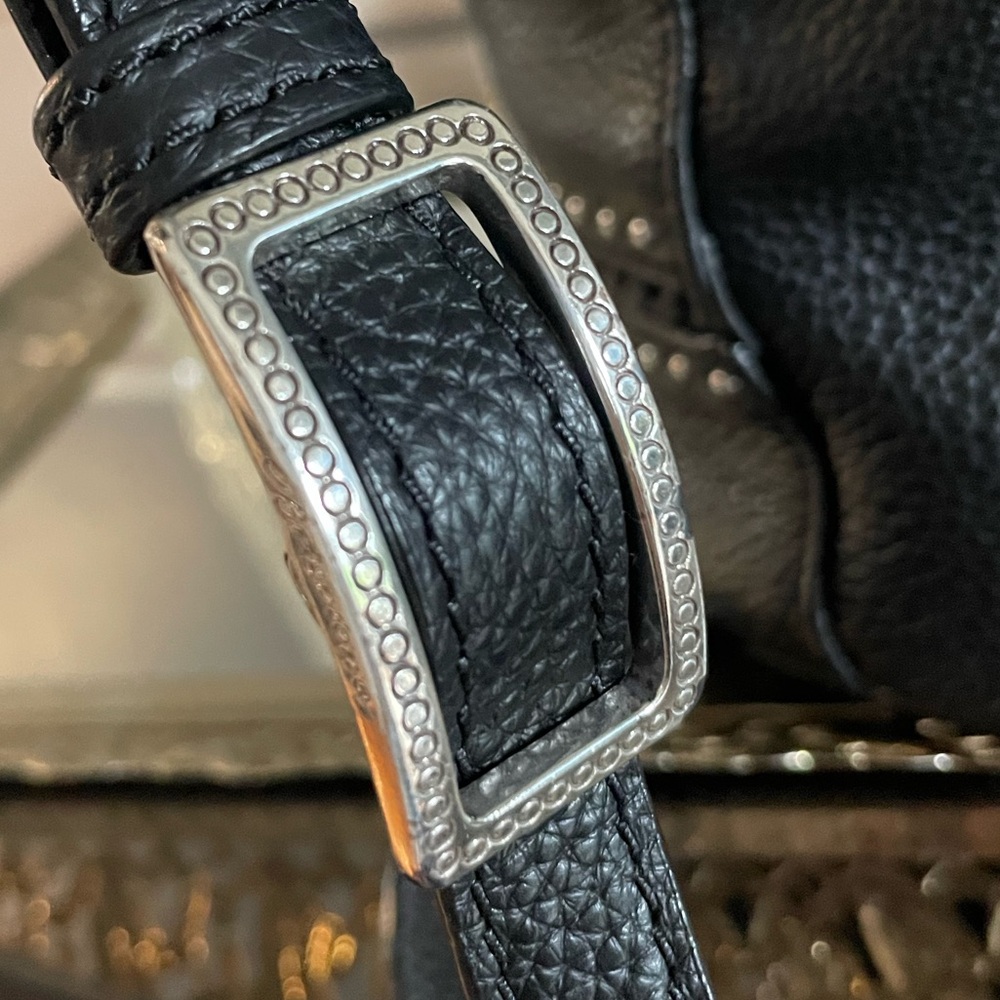 Brighton Pretty Tough Collection- Baby Jake Leather Crossbody - Picture 12 of 12